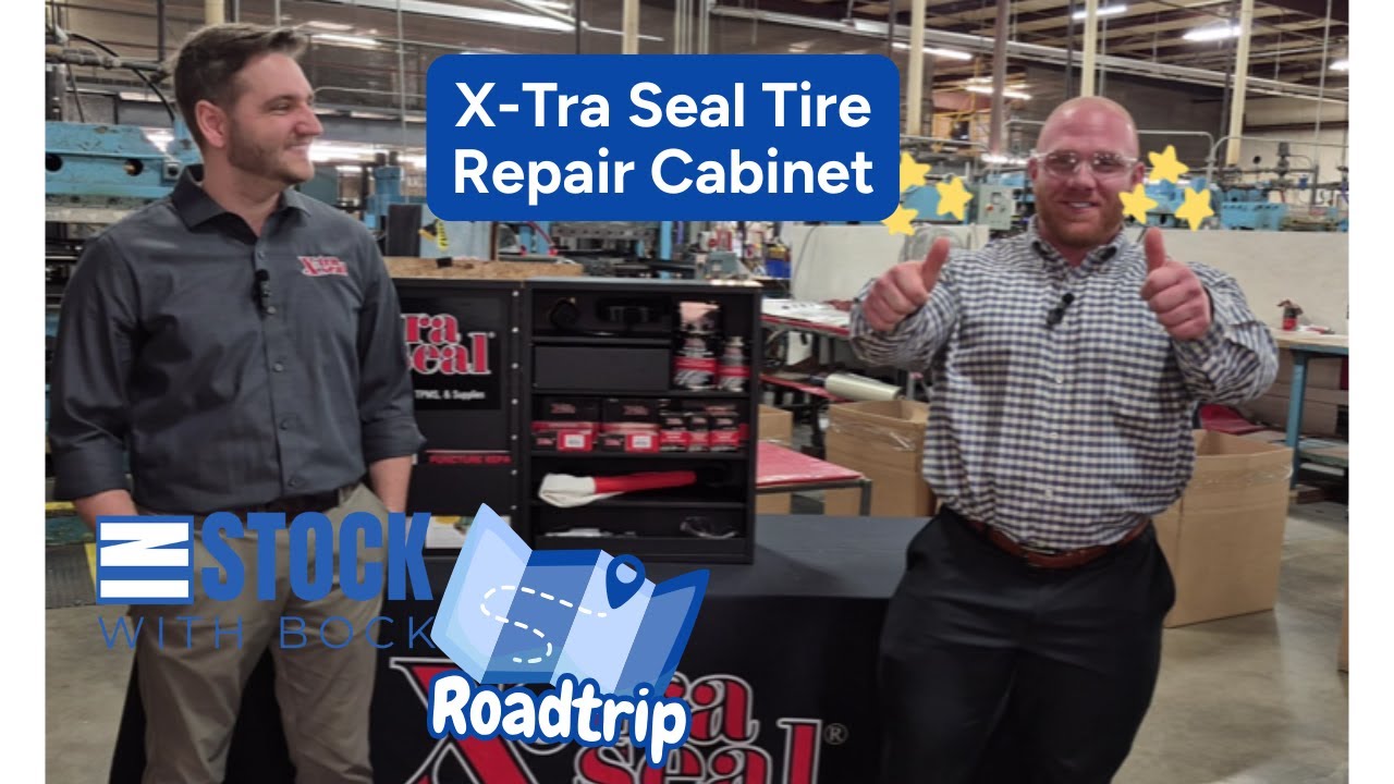 In Stock With Bock Episode 9: X-Tra Seal Tire Repair Cabinet In Stock With Bock Episode 9: X-Tra Seal Tire Repair Cabinet