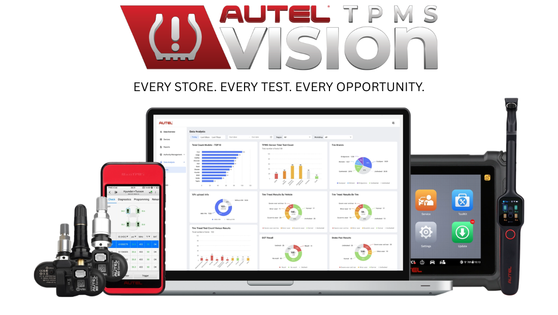 Autel TPMS Vision: every store, every test, every opportunity