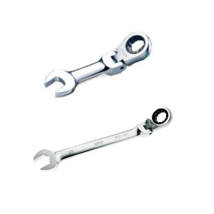 Ascot flex head open end combination wrenches