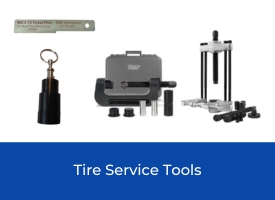 Shop tire service tools and accessories for your fleet repair and maintenance needs.