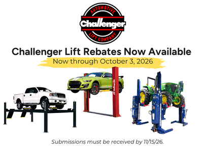 Challenger Lift Rebates