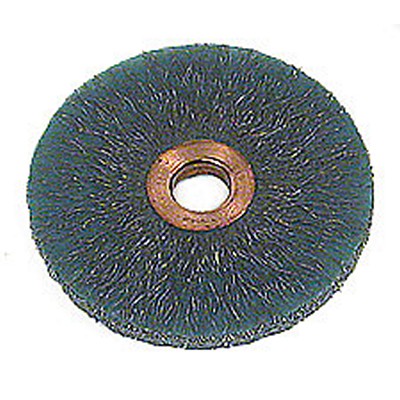 Encapsulated wire store brush