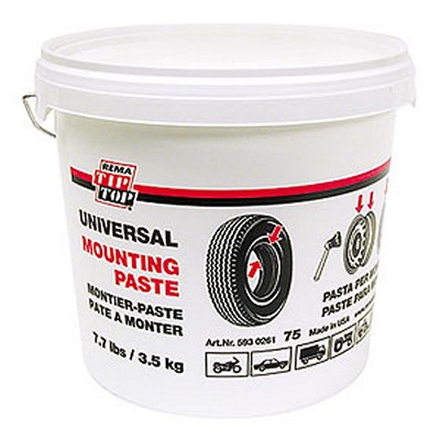 2 Pails of REMA Tip Top Universal Tire Mounting Paste low profile 7.7 lb buckets 
