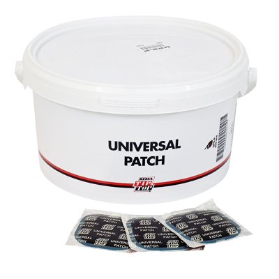 Rema Tip Top UP6-P Universal Tire Repair Patch 1-11/16 - Pail of 200