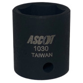Ascot 1030 1/2" Drive x 15/16" Standard Impact Socket
