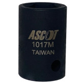 Ascot 1017M 1/2" Drive x 17mm Standard Impact Socket