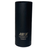 Ascot 1022MEDT 1/2" Drive x 22mm Extra Thin Wall Deep Impact Socket
