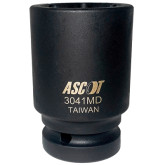 Ascot 3041MD 1" Drive x 41mm Deep Impact Socket