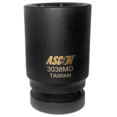 Ascot 3038MD 1" Drive x 38mm Deep Impact Socket