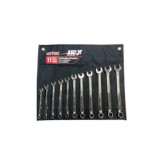 Ascot 313-09511 11 pc Metric Combination Open End Wrench Set