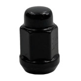 Ascot 14MM x 1.50" ; 3/4" Hex Black - 100/CS (Sold 20/Box) Lug Nuts