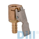 Dill 6293C-USA Euro Straight Clip-On (Open) Air Chuck 5/16" Barb