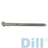 Dill 7212-USA 20-120 PSI Pencil Gauge (Chrome)