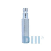 Dill 1/4 Inch Body Large Bore Recapper Plug (Body Nipple)