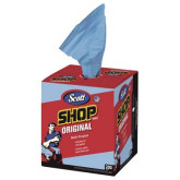 Kimberly Clark 75190 Scott Shop Towels (200 Count - 10" x 12" - Blue)