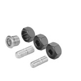 GP 2413 4 Pc. Broken Cap Nut and Stud Remover Kit