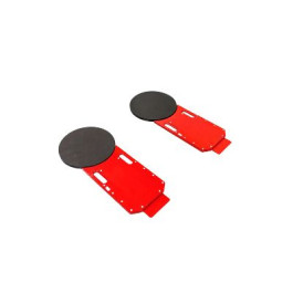 Hunter 20-3271-1 Portable Heavy-Duty Turnplates, 22,000 lb per Axle