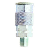Milton H-Style (3/8" Basic) Coupler (1/4" Male)