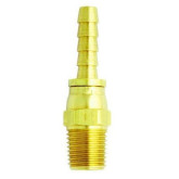 Milton Male Full Swivel Brass Hose Fitting (1/2" Hose ID & 1/2" NPT)