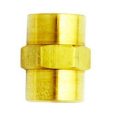 Milton Brass Fitting Female Hex Coupling (1/4" NPT x 1/4" NPT)