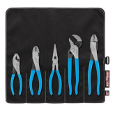 Channellock Tool Roll-1 5 pc Technicians Pliers Set with Tool Roll