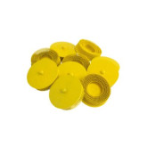 Shark 13363 3" Yellow Finger Discs, 80 Grit, Pack of 10