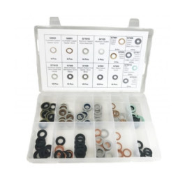 Shark 90996 115-PC. Metric Drain Plug Gasket Assortment 12 Compartments