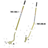 TSI TNT-100-9 Replacement Tine Roller (#7 in Picture)