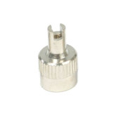 Xtra Seal 17-491S Seal Chrome-Plated Metal Screwdriver Cap with Seal, Box/1